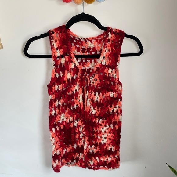 Handmade Crochet Vest Top - Picture 1 of 6